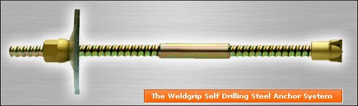 Weldgrip Self-Drilling Steel Anchor System